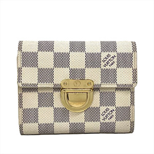 ルイ・ヴィトン(Louis Vuitton) 三つ折り財布 ポルトフォイユ ジョイ N60030 ダミエ アズール Bランク 買取相場