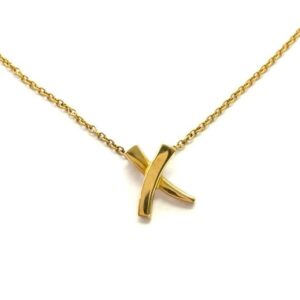 ティファニー(Tiffany&Co) キス ネックレス 750YG 買取相場