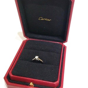 カルティエ ソリテール PT950 D(0.30ct リング アクセサリー 買取相場