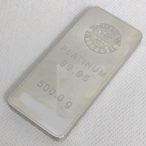 インゴットP(IP) 投資用地金 田中貴金属 500g 買取相場
