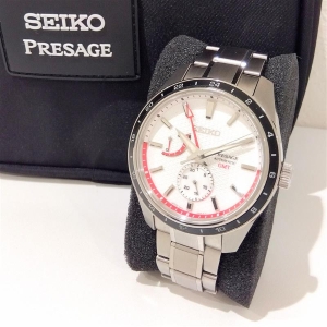 セイコー(SEIKO) 時計 プレサージュ 6R64ｰ00M0 JAL限定SS 自動巻き 買取相場