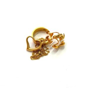18金(K18) アクセサリー 4点 ネックレス リング トップ イヤリング 買取相場