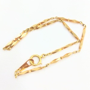 18金(K18) アクセサリー ブレスレット 買取相場