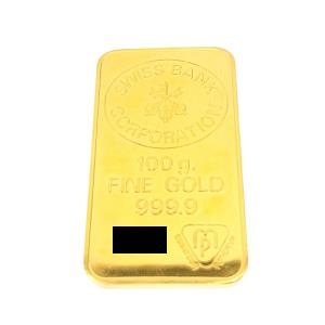 インゴットK (IK) 投資用地金  スイスバンク 100ｇ 買取相場