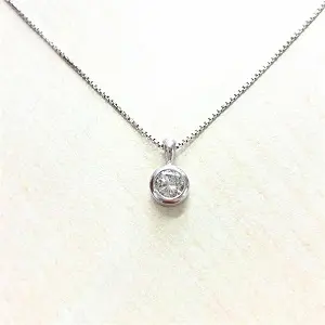 ダイヤモンド D(0.30ct H I1 Pt850 Pt900 ネックレス 買取相場