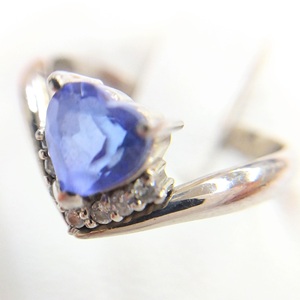 タンザナイト T(1.00ct メレダイヤ MD(0.05 Pt900 リング 買取相場