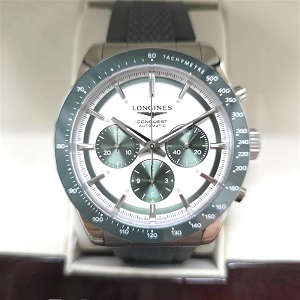 ロンジン(LONGINES) 時計 コンクエスト オートマチック クロノグラフ L3.835.4 Sランク 買取相場
