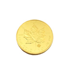 24金(K24) 投資用地金 メープル金貨1oz 買取相場