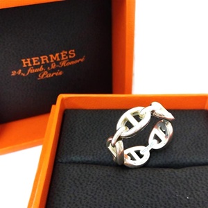 エルメス(HERMES) リング シェーヌダンクル Ag925 ABランク 買取相場