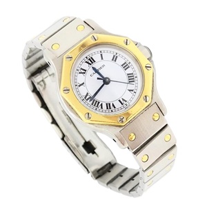 カルティエ(Cartier) サントスオクタゴン 自動巻き SS×YG Bランク 買取相場