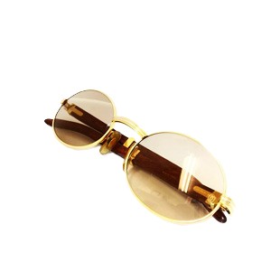 カルティエ(Cartier) サングラス トリニティウッドテンプル Aランク 買取相場
