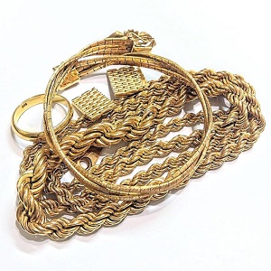 18金(K18) アクセサリー ネックレス ブレスレット 買取相場