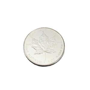 純プラチナメイプルリーフコイン買取実績画像
