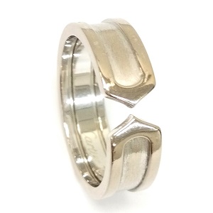 カルティエ(Cartier) C2リング K18WG 19.5号 Bランク 買取相場