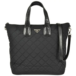 プラダ(PRADA) キルティング トートバッグ 2WAY ナイロン レザー BN2149 ABランク 買取相場