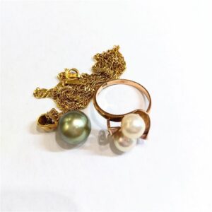 18金(K18) アクセサリー ネックレス リング 買取相場