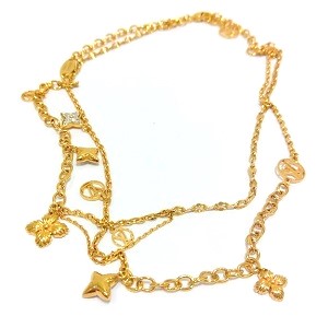 ルイ・ヴィトン(Louis Vuitton) コリエブルーミングストラス モノグラム フラワーモチーフ M68374 Bランク 買取相場