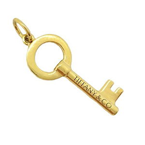 ティファニー(Tiffany＆Co) ペンダント トップ ラウンド キー K18 Aランク ティファニー買取相場
