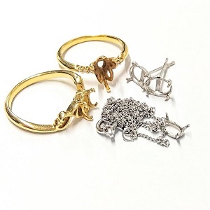 18金(K8) アクセサリー リング ピアス 買取相場