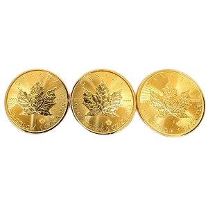 純金メイプルリーフ金貨買取実績画像