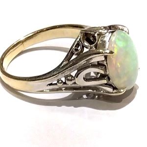 オパール OP(1.3ｃｔ K14リング オパール 買取相場