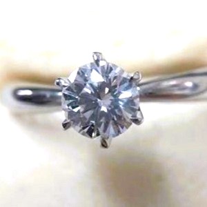 Pt950 D0.352ct F VS1 VG F 買取実績画像