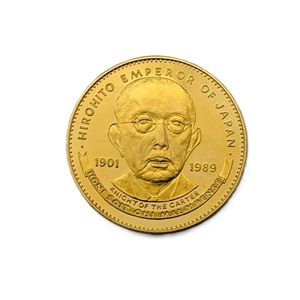 純金昭和天皇リベリア共和国金貨買取実績画像