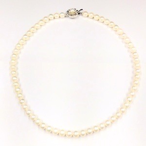 パールネックレス アコヤ真珠(直径約6.5mm～6.8mm SILVER パール買取相場