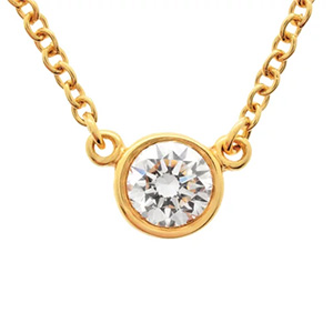 ティファニー(Tiffany&Co) ネックレス バイザヤード K18 Aランク 買取相場