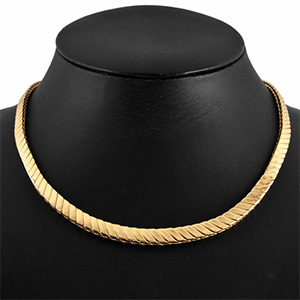 ティファニー(Tiffany＆Co) ネックレス　スネークチェーンK18YG ABランク 買取相場