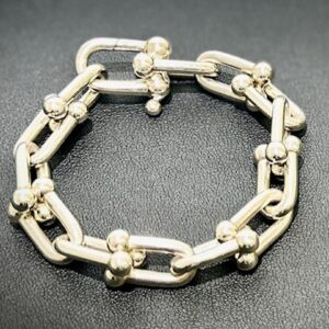 ティファニー(Tiffany&CO) ブレスレット ハードウェア ラージ リンク 925 ABランク 買取相場