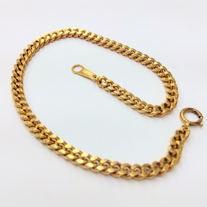 18金(K18) アクセサリー ブレスレット 買取相場