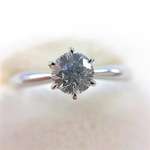 ダイヤモンド D(0.352ct H VS2 Pt950 リング 買取相場