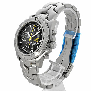 タグホイヤー(TAG Heuer) 腕時計 リンク クロノグラフ アイルトン・セナ 限定モデル 自動巻き SS Bランク 買取相場