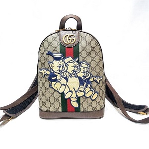 グッチ(GUCCI) バッグパック リュック ディズニーコラボ 三匹のこぶた GGスプリーム 552884 ABランク 買取相場