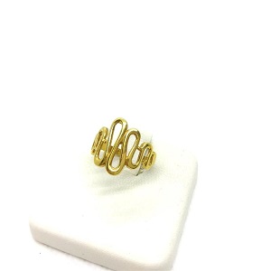 18金(K18) アクセサリー デザインリング 買取相場