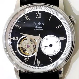 フルボ(Furbo) 腕時計 トロンプ・ルイユ NF02W-SI 自動巻き SS×レザー Aランク 買取相場