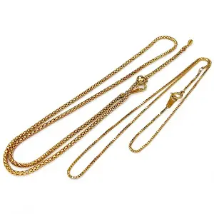 18金(K18) アクセサリー ネックレス 買取相場