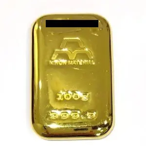インゴット日本マテリアル100g買取実績画像