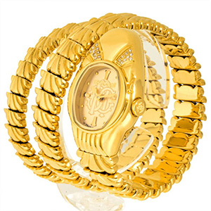 ロベルト・カヴァリ(Roberto Cavalli) 腕時計 バイフランクミュラー スネーク RV2L042M0031 クォーツ SS Bランク 買取相場