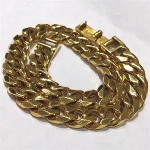 18金(K18) アクセサリー 喜平ネックレス 6面シングル 買取相場