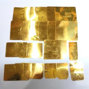 24金(K24) 歯科材 買取相場