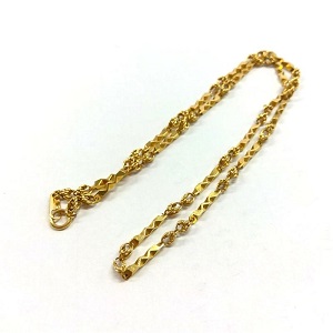 18金(K18) アクセサリー ネックレス 買取相場