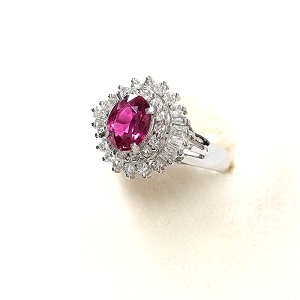 ルビー R(0.91ct メレダイヤ MD(0.60ct Pt900 リング 買取相場-千葉店(千葉県千葉市)-宝石買取実績