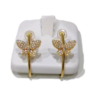 ポンテヴェキオ(Ponte Vecchio) バタフライ ピアス K18YG Aランク 買取相場
