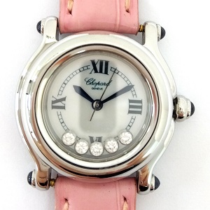 ショパール(Chopard) ハッピースポーツ 27/8249 5Pダイヤ クォーツ SS Bランク 買取相場