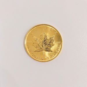 24金(K24) 投資用地金 メイプルリーフ金貨 1-2oz 買取相場