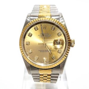 ロレックス(ROLEX) デイトジャスト 16233G 自動巻き SS×YG Bランク 買取相場