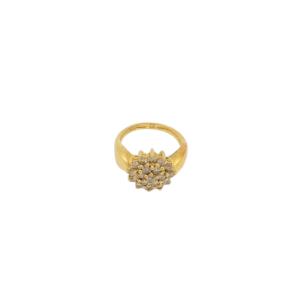 ダイヤモンド MD(1ct K18 リング 買取相場