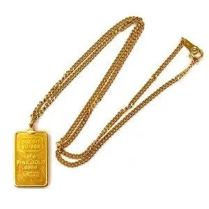 インゴットK(IK) 18金(K18) アクセサリー ネックレス インゴットトップ 買取相場